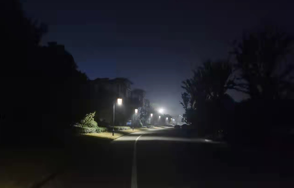 Zhangjiagang Fenghuang town road lighting project